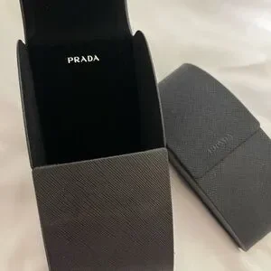Prada | Accessories | Prada Large Black Textured Glasses  display picture 3
